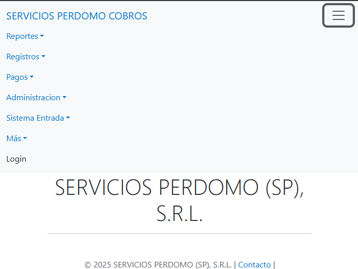 Sistema de cobros